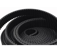 Cinghia Dentata Per HTD 5M Larghezza Sincrona 9/10/12/15/20/25/30mm Gomma In Fibra Di Vetro HTD5M Puleggia Aperta Per Dente Ad Arco In Neoprene CNC(7Meters,12mm)