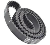 Cinghia dentata S8M LP=1264 1272 1280 1288 1296 1304 1312 1320 1328 1344 1352 1360 1368 1376 1384 1392 Larghezza 25/300 1 pezzo in gomma. 1 pezzo, 25 mm