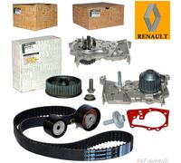 Cinghia Dentata Set+ Pompa acqua+Ruota originale RENAULT 1.4 16V 1.6 16V K4M K4J