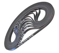 Cinghia dentata STS S2M, Lp=262 272 274 276 278 280 282 284 286 288 290 292 296 298 300 302, larghezza 4-20 mm, gomma, confezione da 5(290-S2M-(2-2-2-2-2M-(290 mm) 145 cm Et))