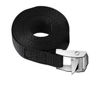 Cinghia di ancoraggio 5 m,Cinghia di fissaggio larga 25 mm,Cinghie a Cricchetto con Fibbia,Professionali Cinghie di Carico Regolabili per Kayak,Tavola da Surf,Canoa,Bici(nero)