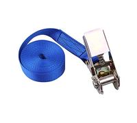 Cinghia di ancoraggio con fibbia in metallo, da 1-10 m, 6 colori: rosso, giallo, blu, verde militare, nero, grigio, resistente, 827 kg, Fasce Cricchetto