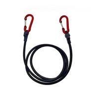 Cinghia di carico Corde elastiche Cinghia per portabagagli per auto | Con ganci 30-120 cm, corde elastiche rosse da 8 mm(150)