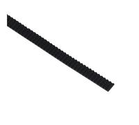 Cinghia di conteggio a tempo aperto GT2-6mm larghezza 2/5/10 metri 6mm 10mm GT2 cintura PU con nucleo in acciaio cinghia di distribuzione 2GT per parti di stampante Reprap 3D (Width 6MM PU,5 Meters)