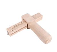 Cinghia di cuoio regolabile della taglierina di cuoio con 5 lame che tagliano mano strumento del mestiere di DIY