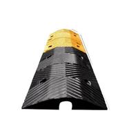 Cinghia di decelerazione con scanalatura for cavi, piastra di copertura protettiva in gomma e plastica PVC, scanalatura di protezione per dossi stradali(Color 1)