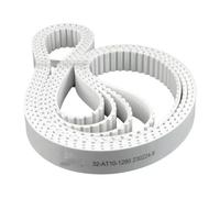 Cinghia di distribuzione a circuito chiuso in poliuretano AT10, perimetro 1600 mm-1990 mm, larghezza 15/20/25/30/40/50 mm, passo 10 mm. Cinghia sincrona in poliuretano AT10.(1860mm,1PC_25MM)
