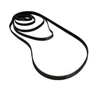 Cinghia di distribuzione GT2 in gomma a circuito chiuso 2GT larghezza 6 mm Parti for stampanti 3D Cinghie sincrone da 550-860(2GT-578mm)