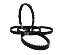 Cinghia di distribuzione HTD3 M 5/10 pezzi a circuito chiuso, lunghezza 159 mm, 53 denti, larghezza 6 mm, 159-HTD3 M-6(10pcs)