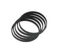 Cinghia di distribuzione MXL 5/10 pezzi a circuito chiuso B195MXL 394,208 mm Lunghezza B196MXL 3 mm Larghezza 6 mm(B196MXL-3,10pcs)