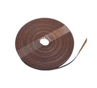 Cinghia di distribuzione, Stampante 3D 2GT GT2 dentata sincrona aperta Larghezza 5/6/9/10/15/30mm Cintura in gomma antipolvere e filo acciaio PU (ispessimento) (5M,1PC-RUBBER_6MM)(1PC PU BLACK-6MM,5M)