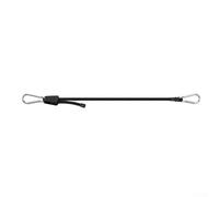 Cinghia di estensione per rete da tennis in nylon per kit di linea sicura per single e doppi, 1 m (1 pezzo)
