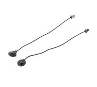 Cinghia di fissaggio per mensola per pacchi, corda in plastica resistente in nylon nero, 2 pezzi, adatta per Focus MK3 2012 2017