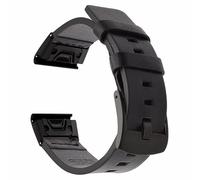 Cinghia di orologio da sostituzione in pelle sportiva da outdoor da 26 mm per Garmin Fenix 3 3 ore Fenix 5x Plus 6x Pro 7x Watch Watch Bandband