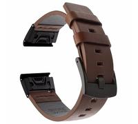 Cinghia di orologio da sostituzione in pelle sportiva da outdoor da 26 mm per Garmin Fenix 3 3 ore Fenix 5x Plus 6x Pro 7x Watch Watch Bandband