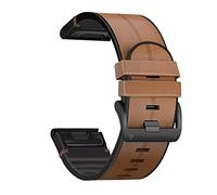 Cinghia di orologio QuickFit per Garmin Fenix 7 7x 6 6x Pro 5x 5 Plus 3HR 935 945 S60 Smart Watch in pelle vera in pelle vera