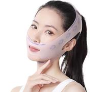 Cinghia di rettifica facciale riutilizzabile doppia funzione Jawlines Definizione e leviga le linee frontali Le forme di reato durante la notte