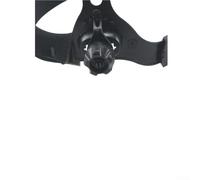 Cinghia di ricambio per casco da saldatura, regolabile, oscuramento automatico, maschera per saldatori, cinghia con spugna ispessita e pollice di bloccaggio Wh(doppia top)