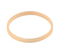 Cinghia di ricambio per sega a nastro, nastro trasportatore a nervatura a V, 340 mm, per seghe da 10" e 620 mm, per seghe per la lavorazione del legno da 12", materiale PU arancione (340 mm per 10