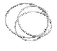 Cinghia di ricambio per tosaerba artigiano e Troy-Bilt, compatibile con modelli LTX1045 LTX1046 T1600 T1500, compatibile con OEM 954-04219 754-04219, 1/2" x 103" OC, gomma composita con corde in