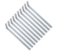 Cinghia di ritenuta verticale leggera lunghezza 600 mm curva 100 mm zincata