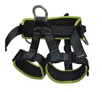 Cinghia di sicurezza per arrampicata, Imbracatura di sicurezza, attrezzatura da arrampicata, protezione anticaduta, cintura di sicurezza for lavoro in quota, blu(Green)