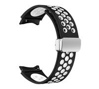 Cinghia di silicone da 20 mm per samsung galaxy orologio 6 classico 43 mm 5 mm 5pro 45 mm respira senza spazi vuoti 7 6 5 4 4 40mm 44 mm di orologeria