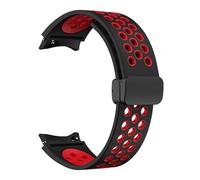 Cinghia di silicone da 20 mm per samsung galaxy orologio 6 classico 43 mm 5 mm 5pro 45 mm respira senza spazi vuoti 7 6 5 4 4 40mm 44 mm di orologeria
