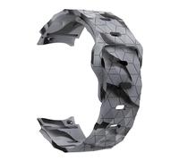 Cinghia di silicone da 20 mm per samsung galaxy orologio 6 classico 47 mm 43 mm/4 classic pattern da calcio orologio 5pro 45 mm/4/5/6/7 40 mm 44mm