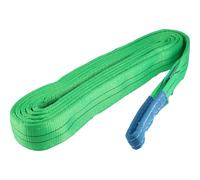 Cinghia di sollevamento 2T, 6 m - 60 mm di larghezza, corda in tessuto resistente per sollevamento pesante e trasporto sicuro nell'industria