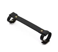 Cinghia di sollevamento in pelle resistente per ciclisti frequenti e pendolari cittadini, trasporti pubblici