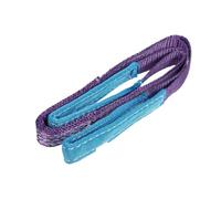 Cinghia di sollevamento merci, Cinghia di sollevamento in fettuccia di poliestere con occhiello for verricello 100x3x0,4 cm 1T