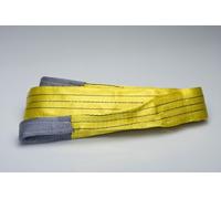 CINGHIA DI SOLLEVAMENTO MM.90 MT.3 TON.3 DOPPIO STRATO COLORE GIALLO-BRACA-FASCI
