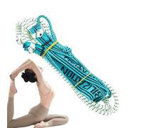 Cinghia di stretching | Elastico versatile regolabile, corda da stretching per il fitness | Per la riabilitazione fitness, la flessibilità, la casa, la danza, l'allenamento in palestra e la palestra