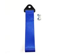 Cinghia di traino ad alta resistenza JDM Style Nylon Traino Cinghie Universali Paraurti Decalcomanie Sport Racing Trailer Cintura Personalizzata Trazione Corda Gancio (Blu Scuro)