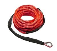 Cinghia di Traino for verricello for impieghi gravosi, trazione Elastica for Auto, Barche, Biciclette e rimorchi for Auto(Red)