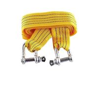 Cinghia di traino, Fune di traino in nylon da 3 metri e tonnellate Aquiline con ganci bloccaggio a U(U-type)