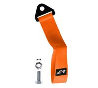 CINGHIA DI TRAINO TUNING ARANCIO UNIVERSALE CON STAFFA SIMONI RACING