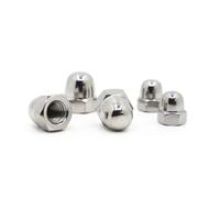 cinghia di trasmissione, Dadi esagonali testa svasata acciaio inox 304 DIN1587 misure multiple confezione 169(M8 10pcs)
