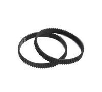 Cinghia Di Trasmissione Dentata Per Aspirapolvere 2 Pezzi 2M-142-6 Perimetro 142mm Larghezza 6mm Denti 71 Trasportatore Sincrono Cinghia Dentata In Gomma