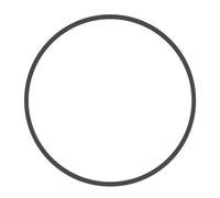 Cinghia di trasmissione di gomma per i lettori video cinghie di alta elasticità 102-150mm piegate dimensioni Opzione spessore 1.5mm Nastri di ricambio della macchina del nastro