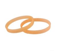 Cinghia di trasmissione di ricambio per pialla elettrica NF90, 2 pezzi, lunghezza 255 mm con larghezza 12 mm per accessori per utensili elettrici