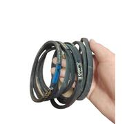 Cinghia di trasmissione for lavatrice 2 pezzi O-400E 410 420 430 445 450 460 470 490E tipo O(420 E)