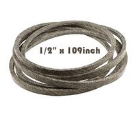 Cinghia di trasmissione per lame di taglio per trattori per tosaerba per MTD Cub Cadet Massey Ferguson Toro/Troy-Bilt 754-04045 954-04045,754-04045,954-04045 112-5800 1/2 "x 109"Realizzato con Kevlar