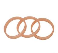 Cinghia di trasmissione per pialla elettrica NF90, larghezza 12 mm, in poliuretano, con resistenza al calore e al freddo, 3 pezzi, 255 mm