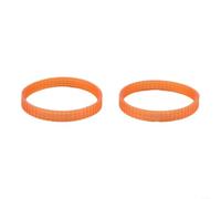 Cinghia di trasmissione per pialla parte di ricambio 225007-7, compatibile con BKP180 KP0810 N1923BD 1900B 1923B Accessori per pialla elettrica Materiale PU arancione (2 pezzi)