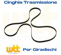 CINGHIA DI TRASMISSIONE PER PIATTO GIRADISCHI LENCO L434