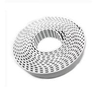 Cinghia Di Trasmissione Trapezoidale PU T10 Cinghia Sincrona Aperta Larghezza 15/20/25/30/40/50mm Poliuretano Acciaio T10-15 T10-20 T10-25 Timing Cinghia dentata(25mm,2Meters)