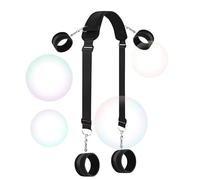 Cinghia Di Yoga In Nylon Nero Per Allenamento Di Forza Mani E Piedi, Giocattoli Sessuali, F24