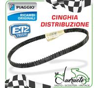 CINGHIA DISTRIBUZIONE DENTATA VESPA ET2 INIEZIONE 50 1997-1998 ORIGINALE PIAGGIO